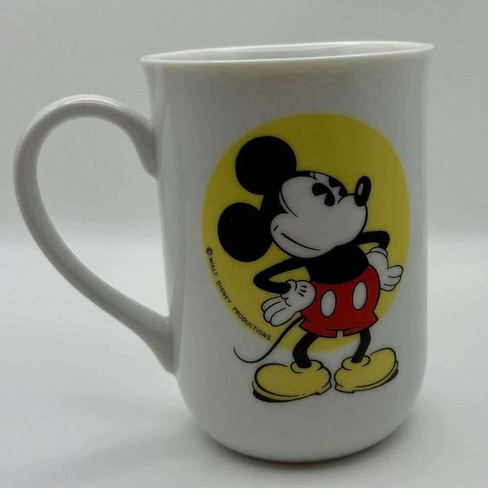 Vintage Disneyana Walt Disney World Mickey Mouse Mug | Made in Japan